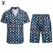 new louis vuitton lv hawaiian t shirt shorts hawaiian boutons s_ab6472